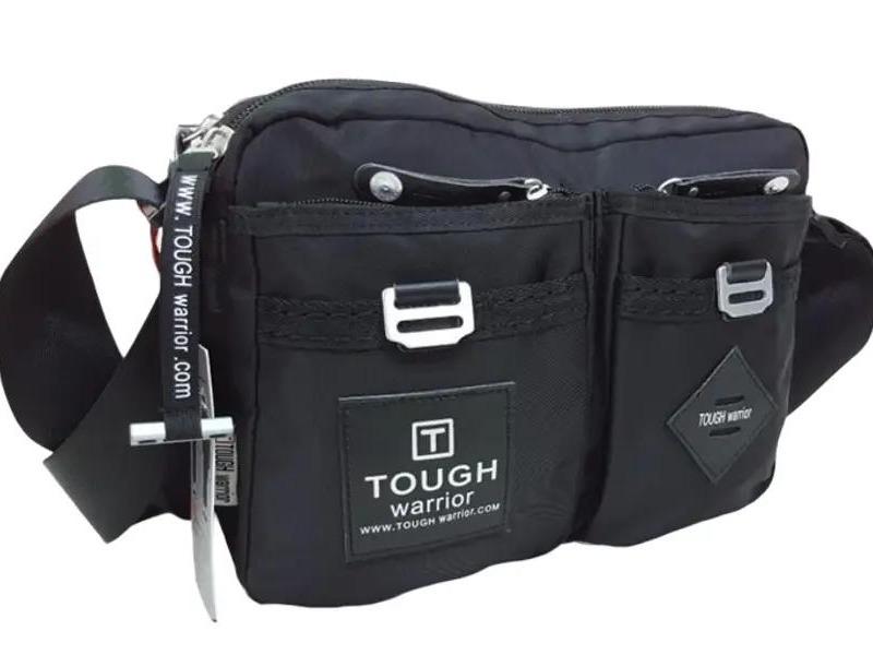 Product Introduction of TAS SELEMPANG/SLING BAHU PRIA/WANITA TOUGH WARRIOR 4871 WATERPROOF ANTI AIR IMPORT (BISA COD) Canvas 11