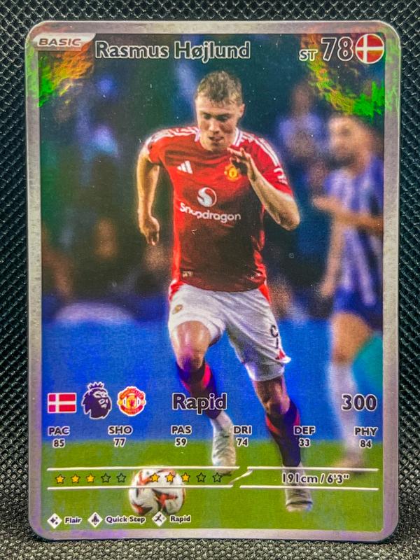 Manchester United EA FC 25 Pokemon Holographic Cards (2024/25) 8