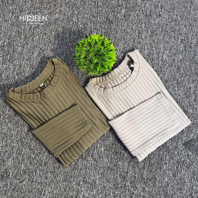 Hiddeen - Kaos Knit - Inner Kaos - Kaos Lengan Panjang - Unisex 2