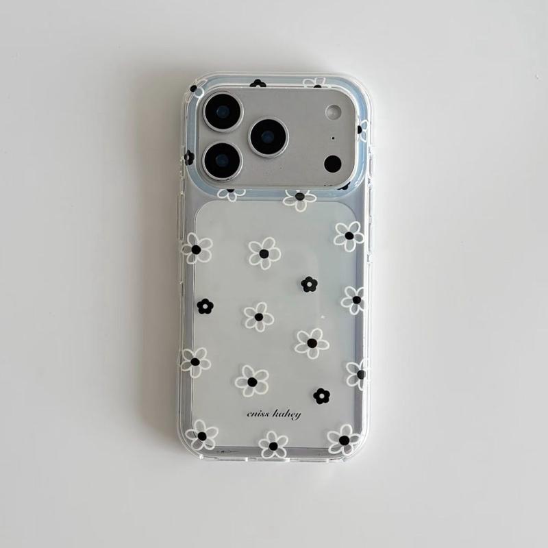 Hoa trong suốt phù hợp với ốp lưng iPhone18/17/16/15 14/13/11/7/17pro/17promax đơn giản cá tính 16plus kiểu mới 16pro