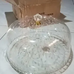 Mall Perabot | Tudung Saji Sofia | Vacuum Food Cover | Kualitas Bebas BPA | Penutup Makanan Tingkat | Pelindung Debu Makanan | Penyimpanan Kue