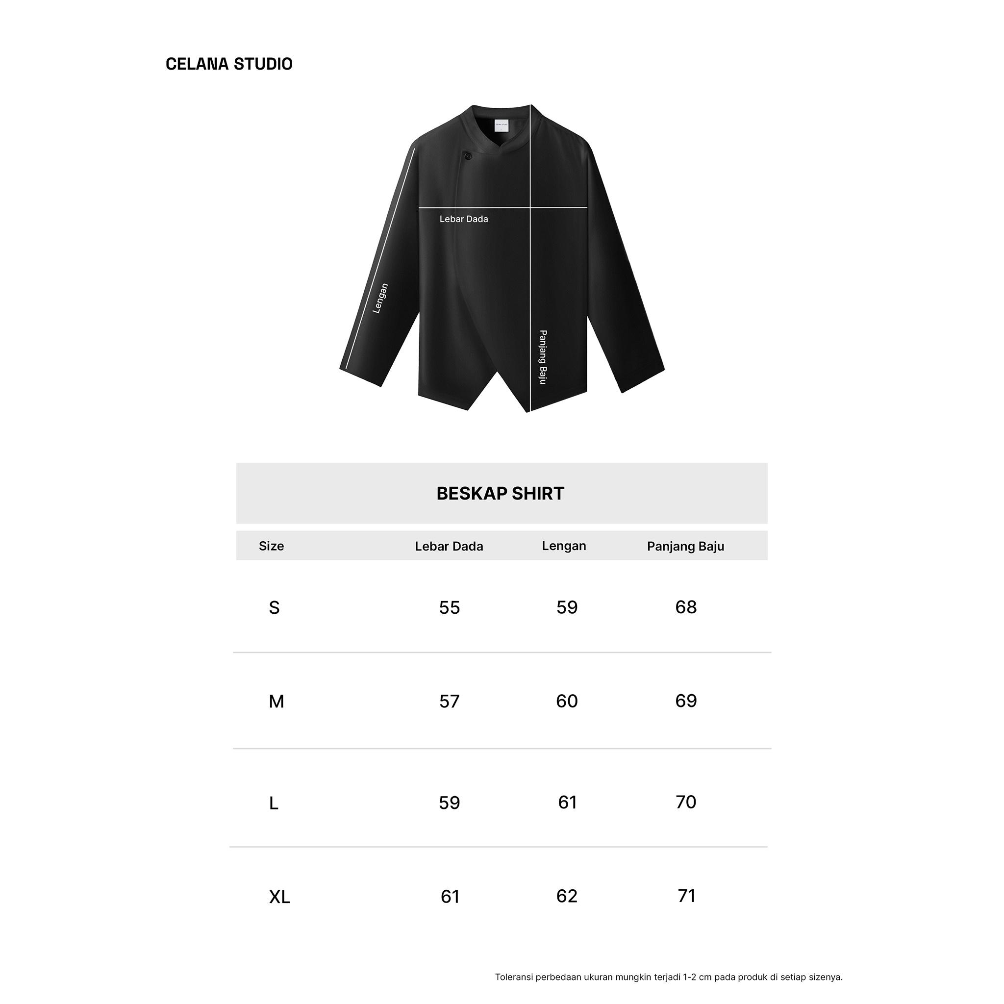 CELANASTUDIO Kemeja Beskap Modern | Traditional Shirt