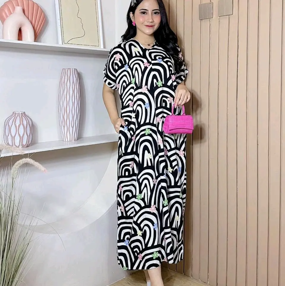 Dress semata kaki by Kanaya motif cantik