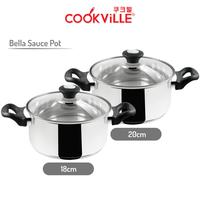 Gambar Cookville Bella Sauce Pot Stainless Steel - 18 cm dari Cookville.Official Kab. Bogor 1 Tokopedia