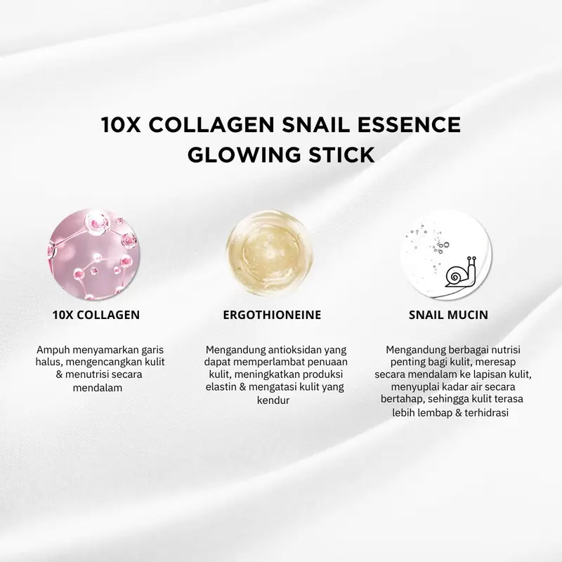 [MAIN LIVE] SNAIL ESSENCE COLLAGEN GLOWING STICK 1