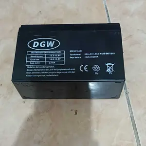 Aki kering Tangki Elektrik DGW 12V 8AH Original Accu Baterai Electric Battery Knapsack Sprayer UPS