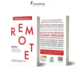 Buku Bisnis Remote Jason Fried dan David Heinemeier Hansson Business Book - Renebook