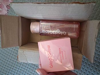 Product Review of [[BUNDLING SET]] ISI G2G MICELLAR WATER JUMBO + CUSHION GLAD2GLOW from r** 0