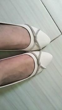 Product Review of Kamila Heels Wanita Sepatu Mules Hak 3 CM sepatu kerja wanita Jelly Karet from L**a (**♎ 2