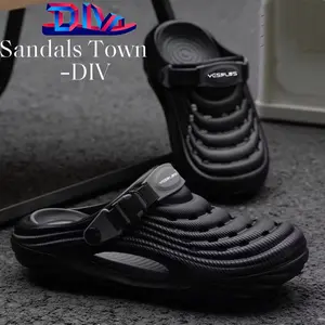 Sandal Pria 2025, Gaya Korea, Sandal Jibbitz Renda, Baim Fashion, Pakaian Pria Korea