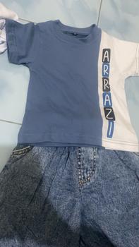Product Review of FERNCO [FREE NAMA] SETELAN KAOS & CELANA JEANS BISA CUSTOM NAMA Motif Anak Fashion from y**n 0