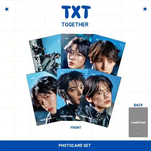 PHOTOCARD TXT TOGETHER 2SISI 6 PCS KPOP CARDS UNOFFICIAL YEONJUN SOOBIN BEOMGYU TAEHYUN HUENINGKAI