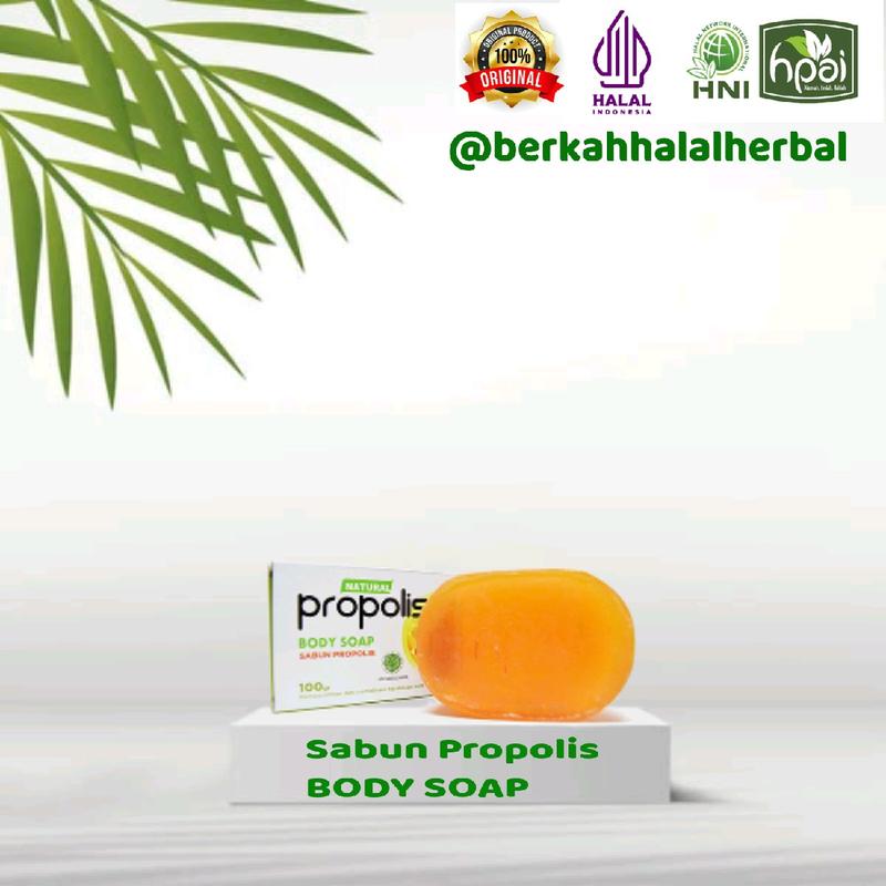 Sabun Propolis HNI HPAI || Bisa Cod || Halal 0