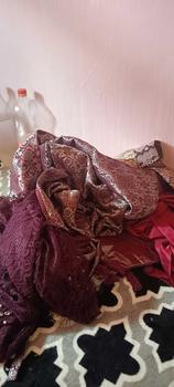 Product Review of Aywears - Set couple pasangan BURGUNDY kebaya brukat kurung malika dan rok songket dan kemeja battik pasanga.  Kondangan Wanita Pesta from c**. i**l 0