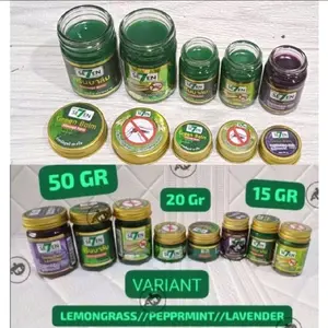 Green Seven Moisturizing Herb Original From Thailand / Minyak Balsam Pijat Thailand