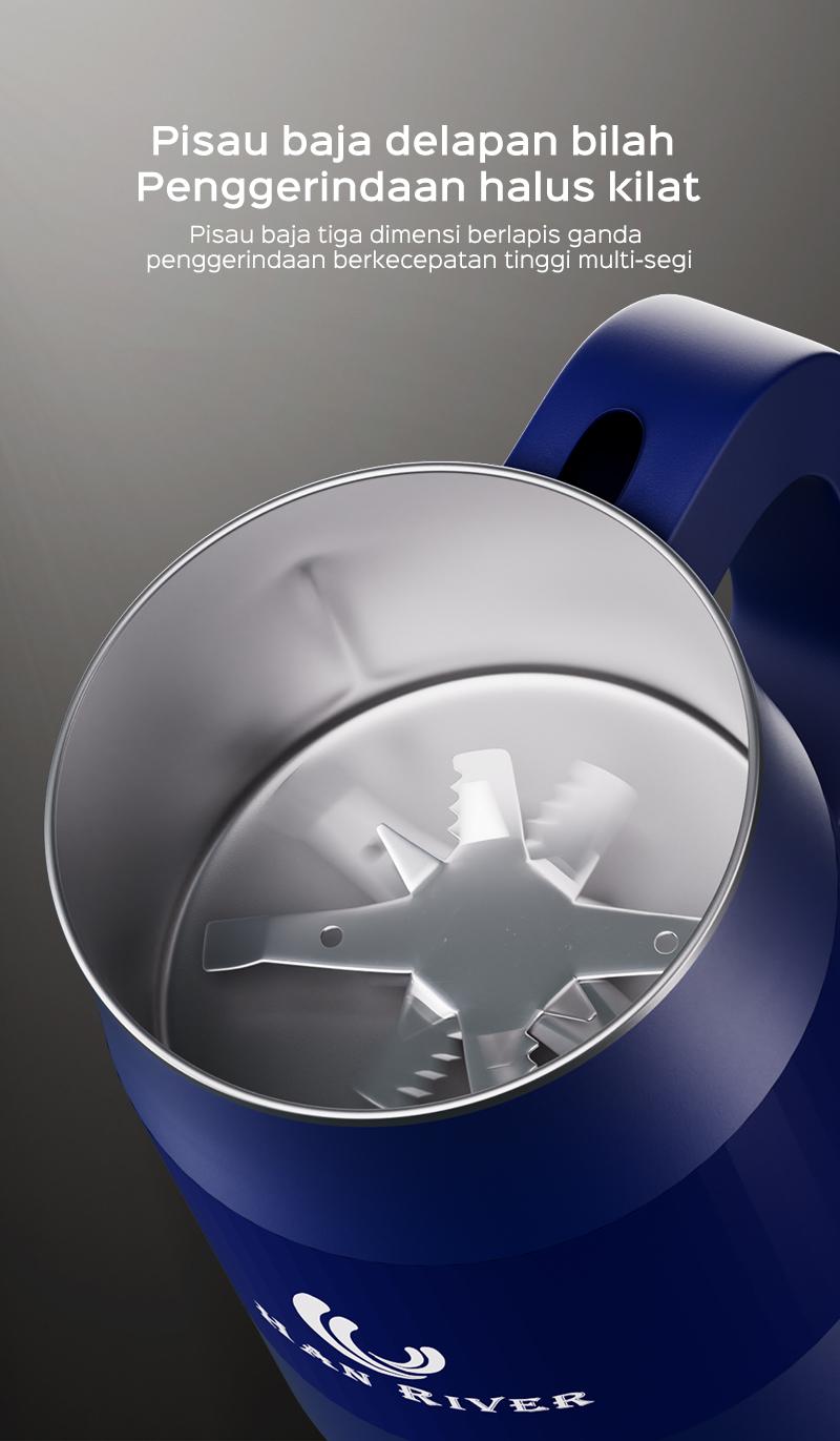 HAN RIVER Grinder Electric Coffee Grinder Blender Serbaguna Giling Biji Kopi Penggiling Kopi