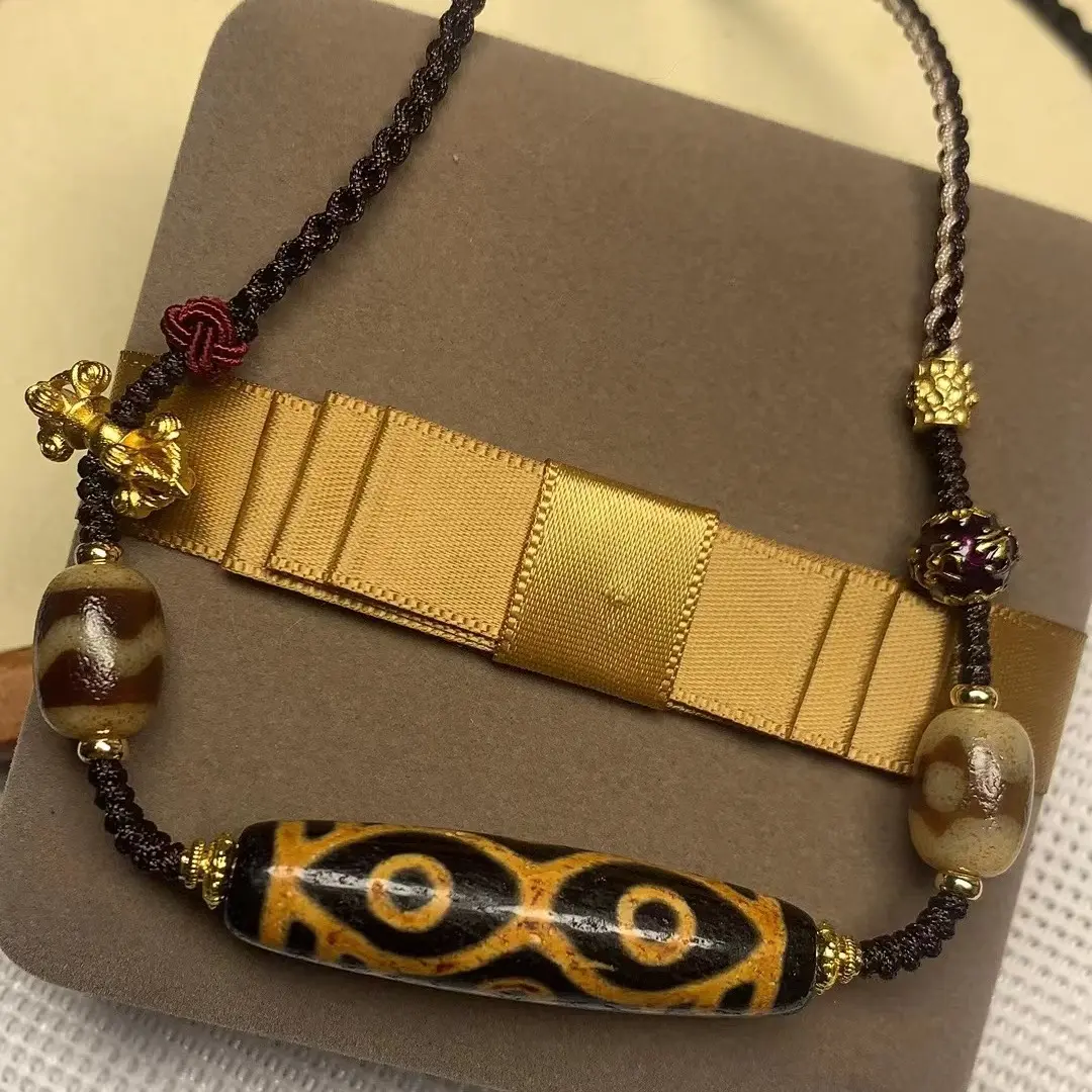 Fashion new high-end private customized Dzi bead necklace