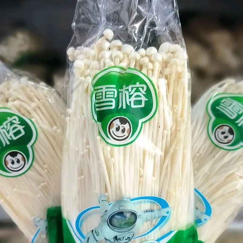 Jamur Enoki 100gram  Mushroom Jamur Fresh Impor