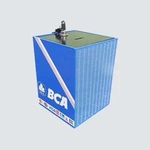 CELENGAN TARGET 50 JT MOTIF Miniatur ATM JUMBO 15 × 20 CM Celengan Target Motif ATM Berbahan MDF Ringan dan Tahan Lama yang Dilengkapi Kunci Gratis dan Penyimpanan Uang Aman Nyaman BCA