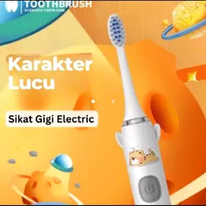 Sikat gigi Elektrik/Electric Tooth Brush Rechargeable USB untuk anak