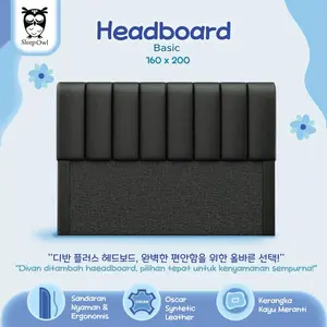 SLEEP OWL Sandaran Tempat Tidur Minimalis Headboard Orchid