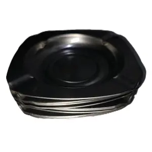 1 lusin asbak stenlise anti karat