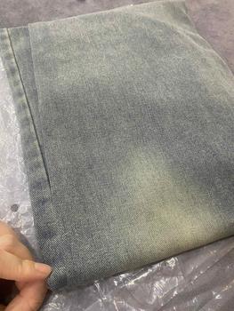 Product Review of Quần Jean Nữ Ống Suông Cạp Cao Dáng Dài, Quần Bò Nữ Ống Rộng Lưng Cao Chất Jean Demin from K**😗 0