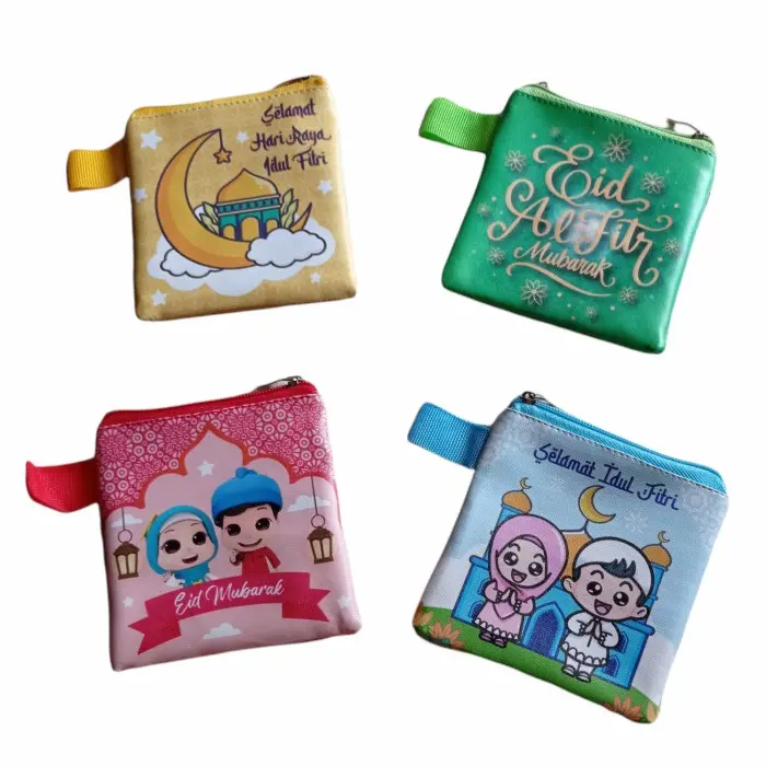12 PCS DOMPET KOIN KOTAK LEBARAN GEMOY Uang 2