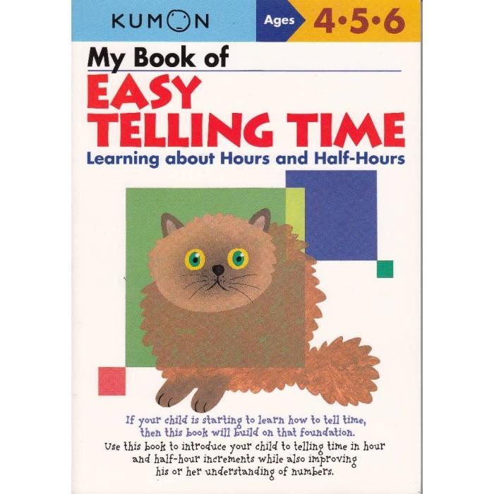 Gambar Kumon - My Book of Easy Telling Time dari Kumon Books Indonesia Kota Tangerang Selatan Tokopedia