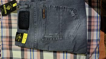 Product Review of 27-33 CELANA JEANS PANJANG ABU SOBEK PAHA BLACK VIPER   Melar Slim Fit Skinny Stretch Denim Lembut Pria Tebal from m** 1