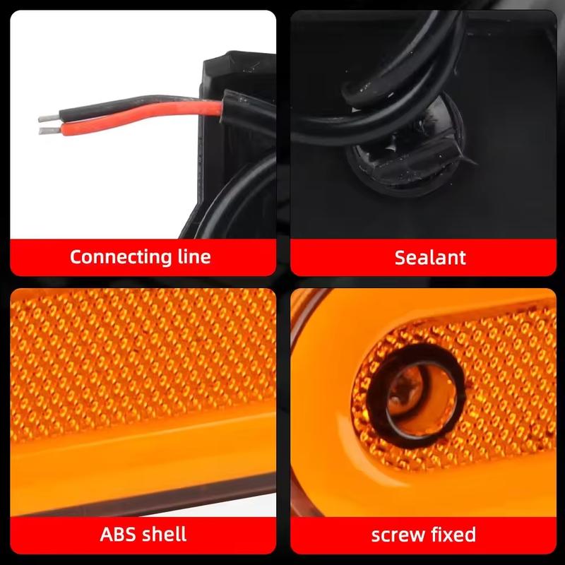 Lampu led side lamp truk mobil 12volt 24volt universal super terang fuso hino terbaru viral 3
