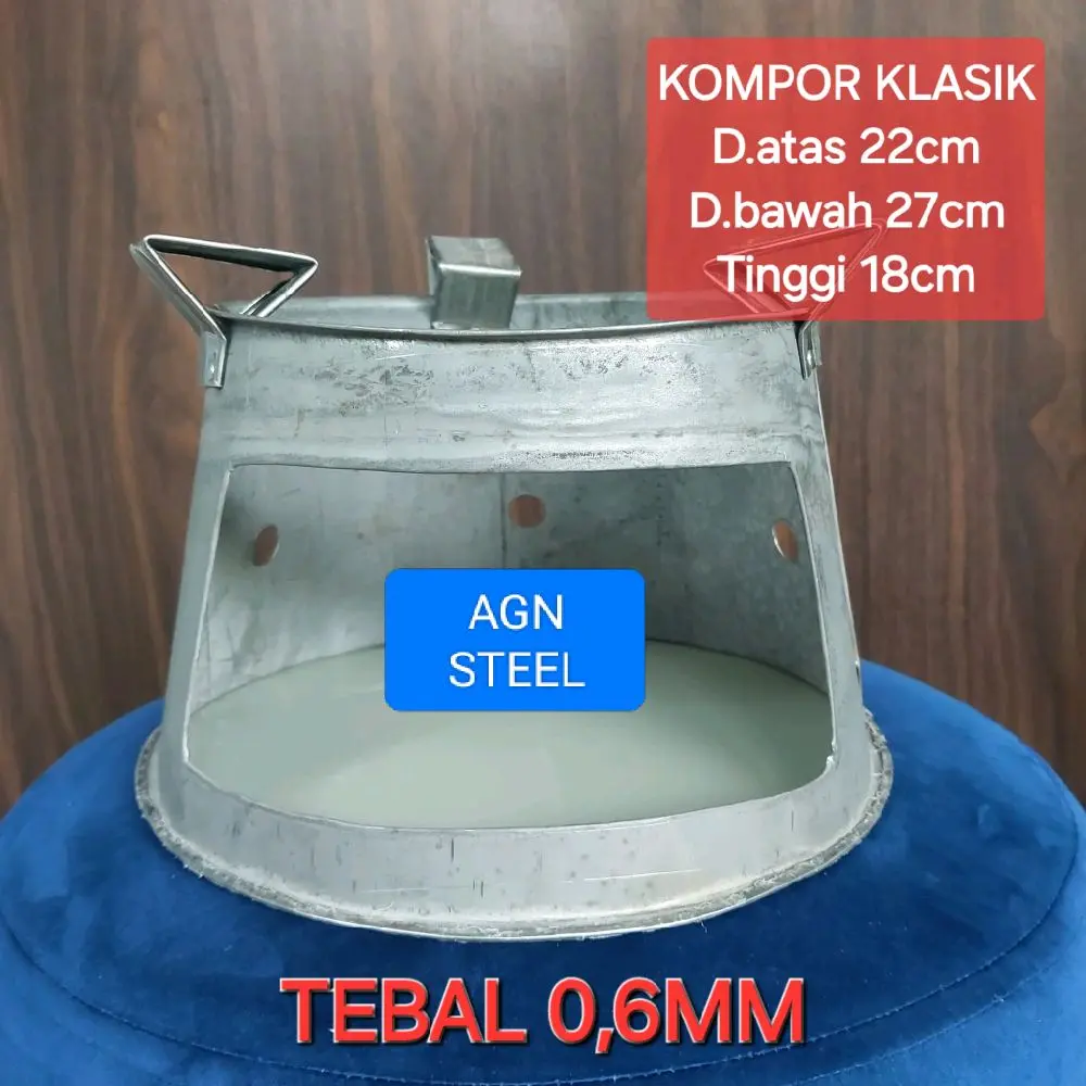 Kompor Kayu Klasik 0.6MM / Keren Tungku Kayu Praktis