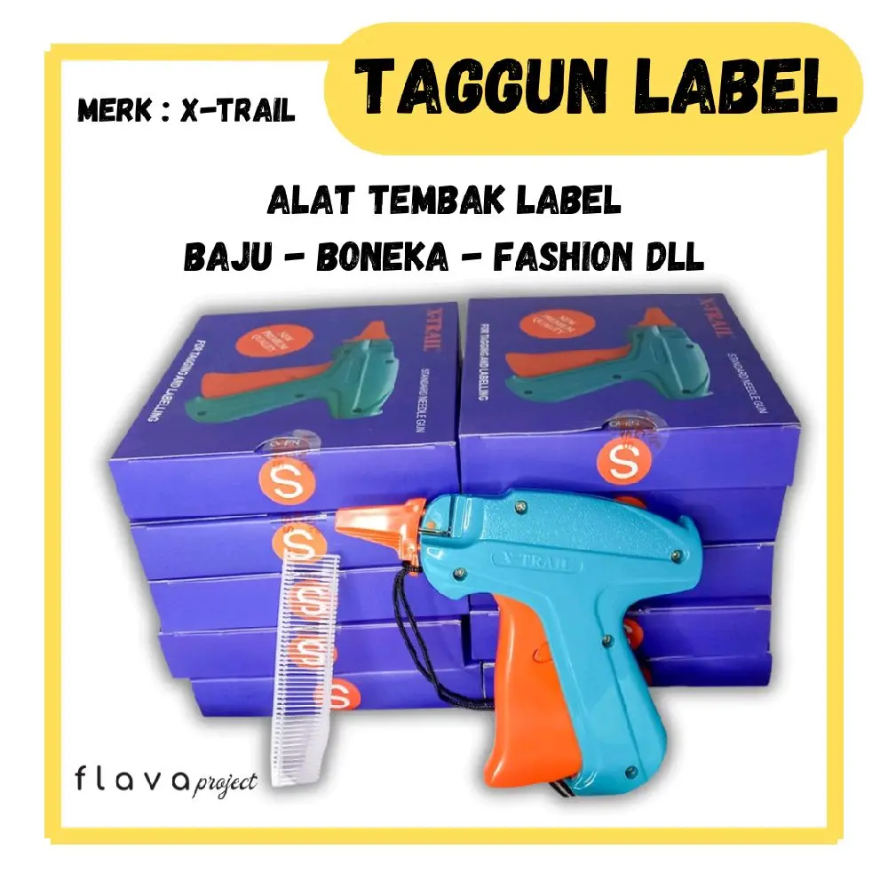 ALAT PASANG LABEL HANGTAG BANROL MERK FASHION Stationery