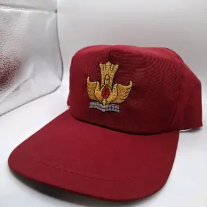 1 pcs topi sekolah SD merah merah Seragam