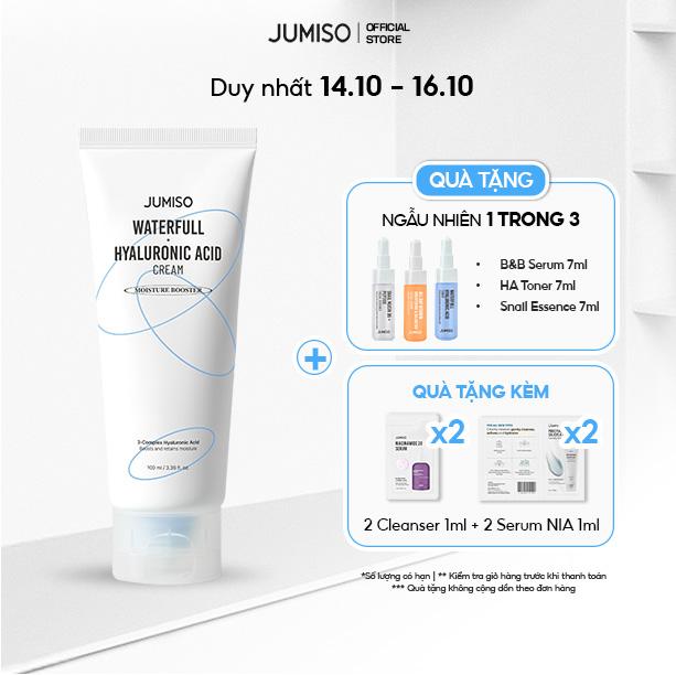 Kem Dưỡng Da Cấp Ẩm Dạng Gel Cream JUMISO Waterfull Hyaluronic Acid Cream 100ml