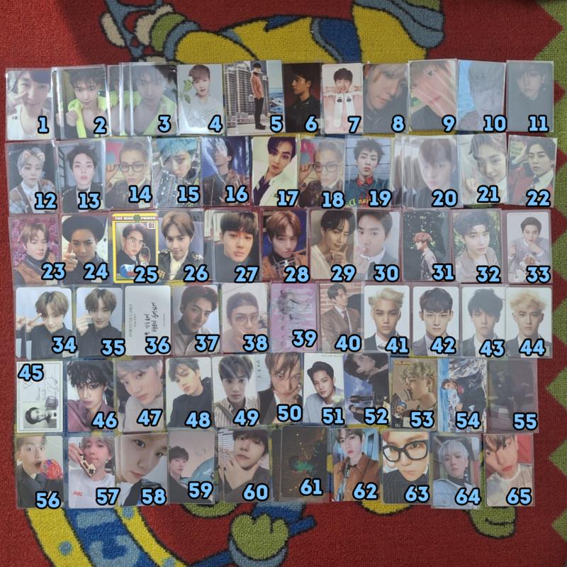 [READY] EXO Photocard Postcard Merch Official - Shop | Tokopedia