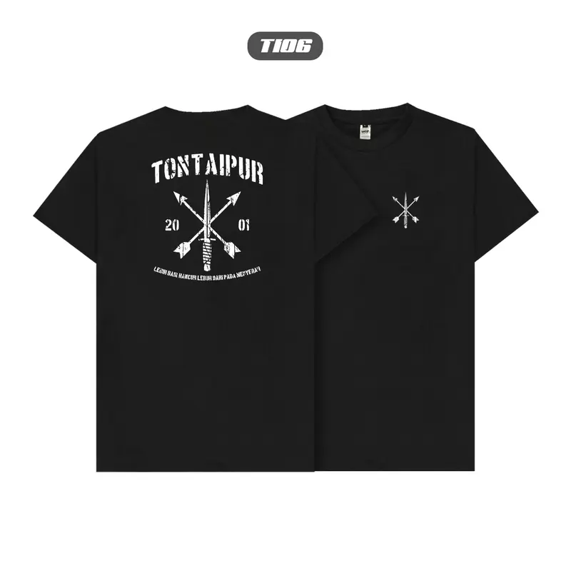 MCP APPAREL KAOS TACTICAL KODE (TI) | LENGAN PENDEK | TSHIRT COTTON COMBED 24S TSHIRT TACTICAL 6