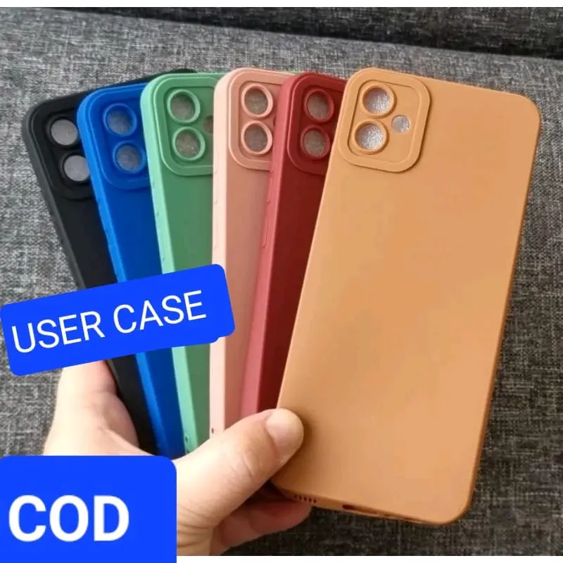 SAMSUNGG A04 A04E CASE PRO CAMERA MACARON CASING SOFTCASE SILIKON