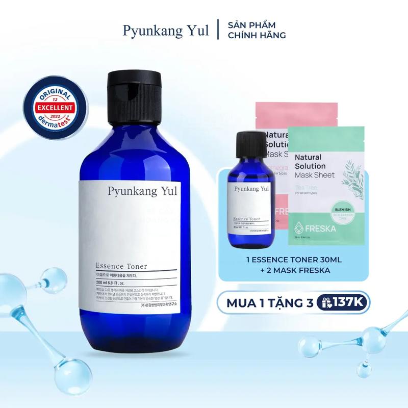 Pyunkang Yul Nước hoa hồng Essence Toner 200ml Skincare Làm Đẹp Da Dưỡng Ẩm Da Chăm Sóc Da Dưỡng Da Mặt toner pyun kang 0