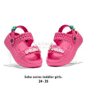 ANDRIAN- New Sandal Anak Perempuan Mode talil Bandua karakter labubu