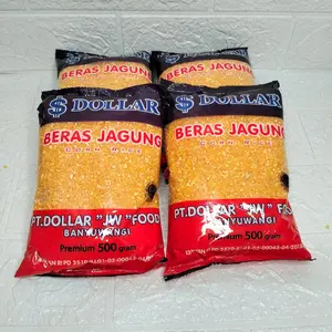 Paket hemat 2 kg / empat bungkus beras jagung dollar / beras jagung murni / beras jagung pulen