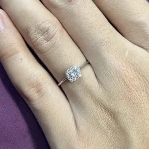Cincin Perak 925 Wanita Elegan Mewah Anti Karat, Tidak Hitam, Miskha, Hadiah Spesial Wanita
