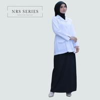 Gambar NRS Series - Baju PDH Putih Seragam Dinas PNS Wanita - hitam putih set rok, S dari NRS Series_NEW Kab. Tasikmalaya 3 Tokopedia