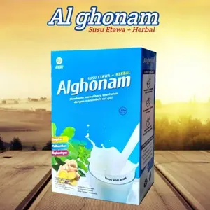 Al Ghonam Susu Kambing Bubuk Etawa Murni Rasa Jahe Plus Daun Kelor + Kayu Manis