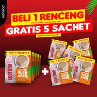 Gambar Uang Emas Kopi Bro Kopi Susu Gula Aren (10 sachets x 27g) dari INDRACO Store Kab. Gresik 1 Tokopedia