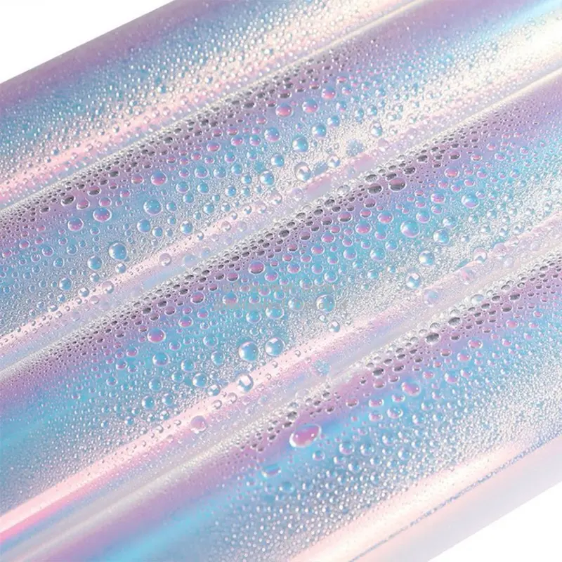 *5 LEMBAR* Kertas Buket Clear Hologram No Color Paper (58x58cm) Flower Wrapping Cellophane Hologram Bening untuk Bucket Bunga Snack Wisuda / Krtas Celophane Chellophane 3