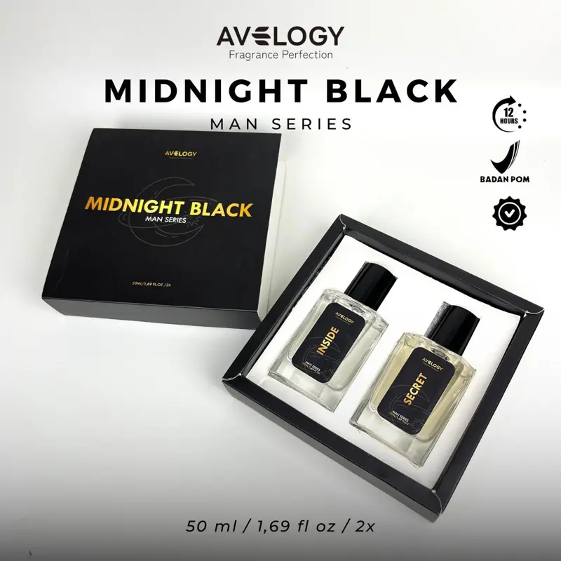 AVELOGY PARFUM 50 ML MAN SERIES EDP | TAHAN LAMA SPL TINGGI