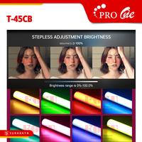 Gambar Pro One T-45CB RGB Light Stick Lampu LED Warna Handheld Rod Saber Fotografi Studio Foto Video Live Content Podcast dari Foyu Photo Kota Makassar 5 Tokopedia