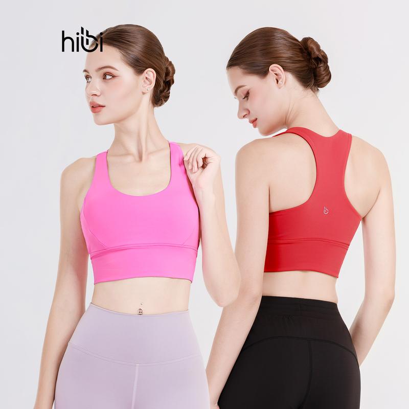 Hibi Áo Tập Yoga CR829 Kiểu Ba Lỗ Phối Trước Chất Liệu Poly Cao Cấp Thấm Hút Mồ Hôi Phù Hợp Mọi Loại Thể Thao