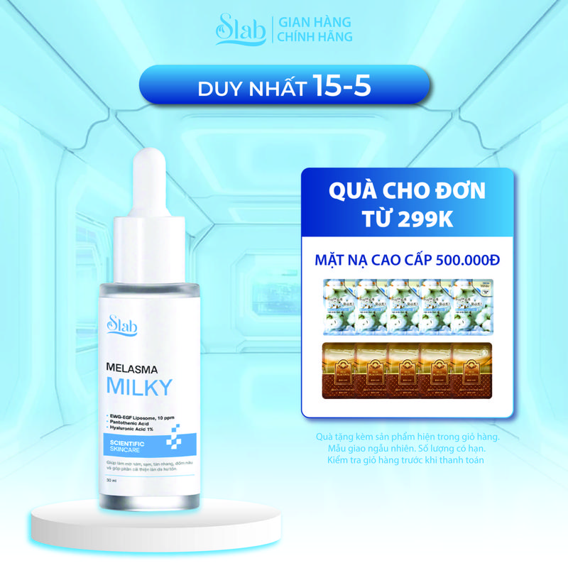 Serum dưỡng da Slab Melasma Milky Phục Hồi Cấp Ẩm Hỗ Trợ Cải - TikTok ...